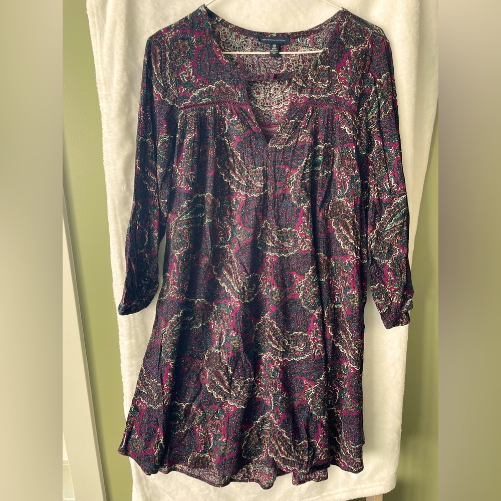 Boho style dress.